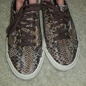 Superga Snakeprint Sneakers Size 38